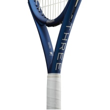 Wilson Tennisschläger Triad Three 113in/264g/Komfort blau - unbesaitet -